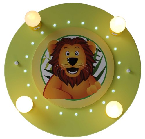 Elobra LED Rondell Löwe in grün von Elobra