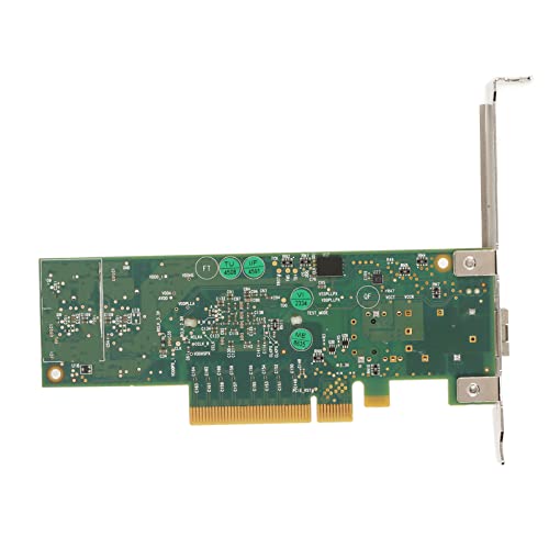 Elprico PCIe-Gigabit-Netzwerkkarte, 2 Stück MNPA19 XTR 10 Gb SFP+ PCIE-Netzwerkkarte mit 3,28 Fuß Langem Konvertierungskabel Pice-Netzwerkadapterkarte für Windows für PC von Elprico