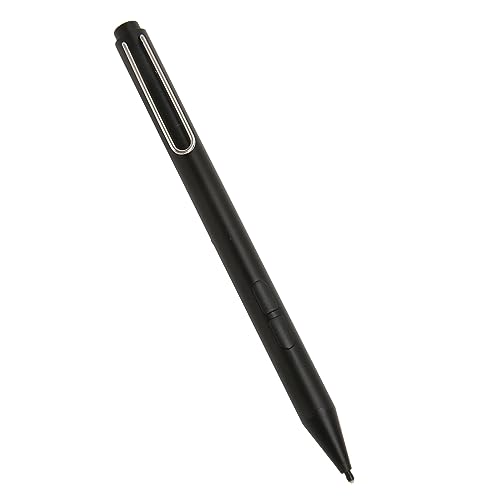 Stylus Pen, 1024 Druck Niveaus, Kompatibel mitPro undTransformator, Aluminium Legierung, 2 Austauschbare Nibs, Einfache Bedienung (Black) von Elprico