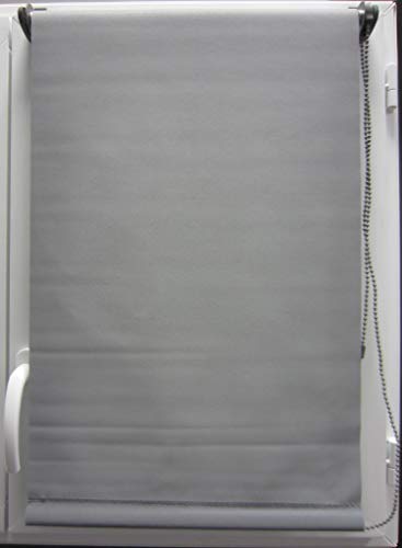 Verdunklungsrollo (45 x 90 cm) Grau von Eminza
