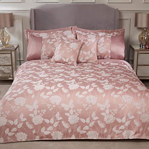 Emma Barclay Butterfly Meadow Bettdecke für Super-King-Size-Bett, 100% Polyester, Blush Pink von Emma Barclay