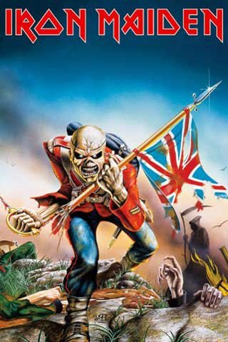 Empire 335623 Iron Maiden - Trooper - Musik Hardrock Poster - 61 x 91.5 cm von Empire