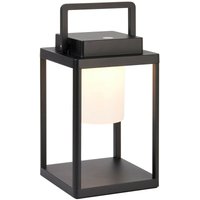 Voyage Integrierte LED-Tischleuchte Mattschwarz, Weiß, IP44 - Endon von Endon