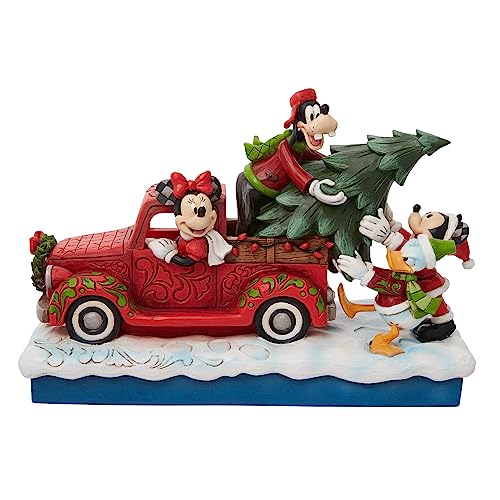 Enesco Disney Traditions – Mickey und Freunde in Weihnachten, Mehrfarbig, Einheitsgröße, 6010868 von Enesco