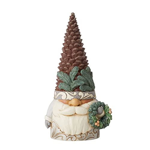 Enesco Jim Shore - Heartwood Creek 'Pining for The Holidays (GNOME with Pine Cone)' 2022 von Enesco