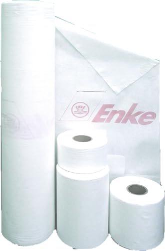 Enke Polyflexvlies | 20cm x 50m = 10m² | Vlies Vlieseinlage Armierungsvlies 110g/m² zur Dachabdichtung mit Flüssigkunststoff oder Dachbeschichtungen | flexibel, rissüberbrückend von Enke