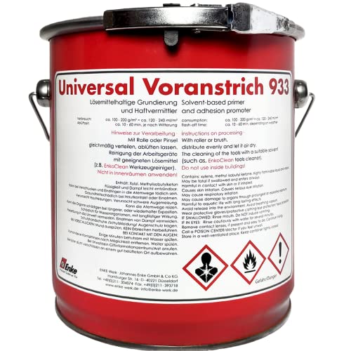 Enke Universal-Voranstrich Haftgrundierung | 2,5 kg | Grundierung, Haftgrund für Enkopur®, Enkolan® und Reflektol®- Dachabdichtung, Dachbeschichtung | haftungsfördernd, schnell trocknend von Enke