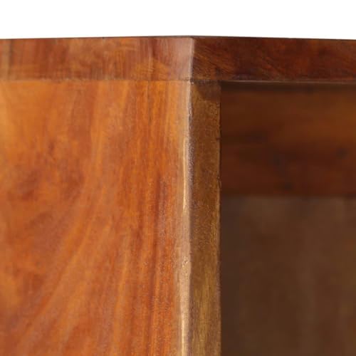 Rustikaler Highboard-Schrank aus recyceltem Holz, Aufbewahrungseinheit aus massivem Holz |Bücherregal und Bauernvitrine im Vintage-Stil |Enshey 150x452 cm von Enshey
