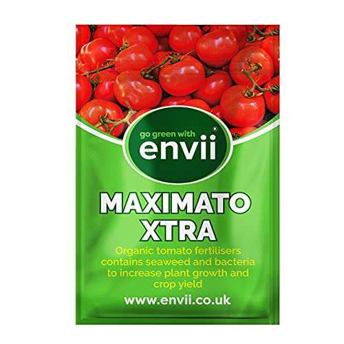 Envii Maximato Xtra – Bio Tomatendünger – verbessert Wachstum und Ernteerträge – 60 g von Envii