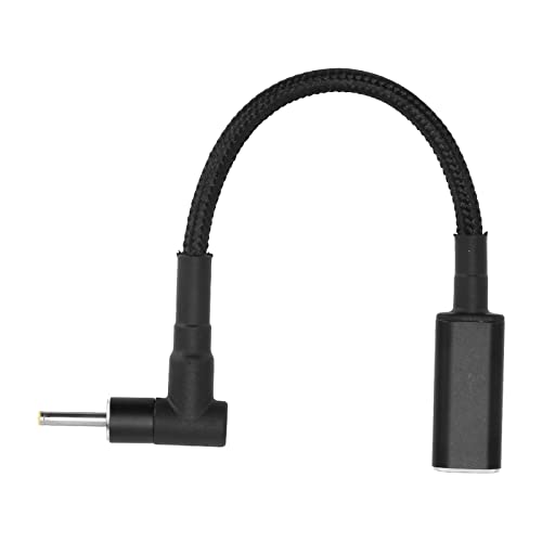 Estink USB-C-Buchse auf 2,5 X 0,7 Mm DC-Stecker-Adapter, USB-C-Typ-auf-DC-Adapter, Unterstützt PD-Schnellladung, Zwei PD-E-Mark-Chips, Kann für Laptops Verwendet Werden von Estink