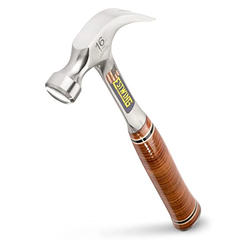 Estwing - E16C Curved Claw Hammer - Ledergriff 16 Unzen - ESTE16C von Estwing