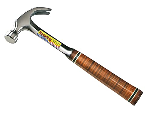 Estwing - E24C Curved Claw Hammer - Ledergriff 24 Unzen - ESTE24C von Estwing