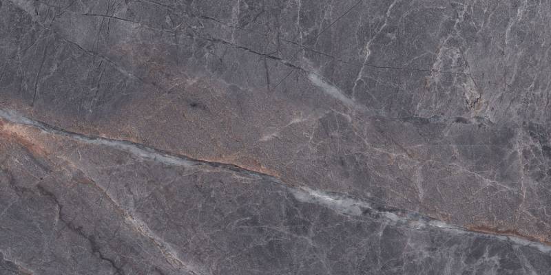 Bodenfliese Feinsteinzeug Alanya 30 x 60 cm anthrazit von Euro Stone