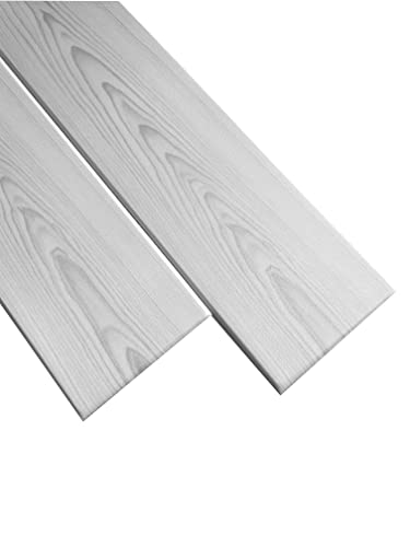 (10qm / 60 Stück) Wandpaneele Deckenpaneele Platten Paneele Wandverkleidung Wanddeko Deko Wandtattoos Holz Optik POLYSTYROL MATERIAL (P02) von Eurodeco