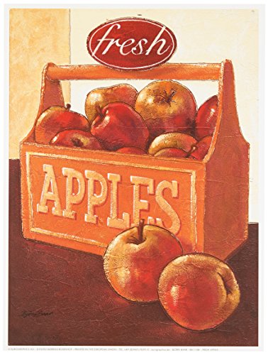 Eurographics BB1148 Björn Baar, Fresh Apples 18 x 24 cm, Hochwertiger Kunstdruck - Kochen von EuroGraphics