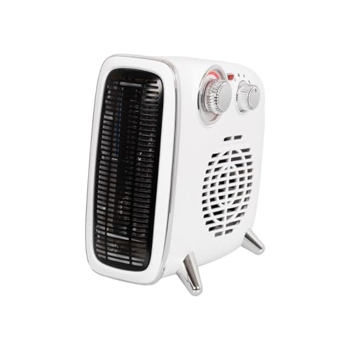 Eurom B-4 1800 White Retro-Heizung, 1800W, Thermostat, Überhitzungsschutz, weiß (352160) von Eurom