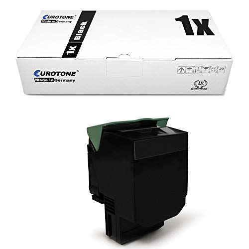 1x Eurotone XXL Toner für kompatibel für Lexmark CS 310 410 510 de dte DN n dtn ersetzt 70C2HK0 702H von Eurotone