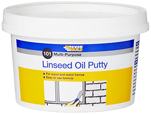 EVERBUILD Multi Purpose Linseed Oil Putty 101 Natural 500gm von Everbuild
