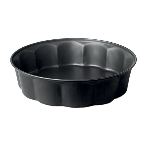 Excelsa Kuchenform Fiorella, 26 cm, Stahl, schwarz von Excelsa