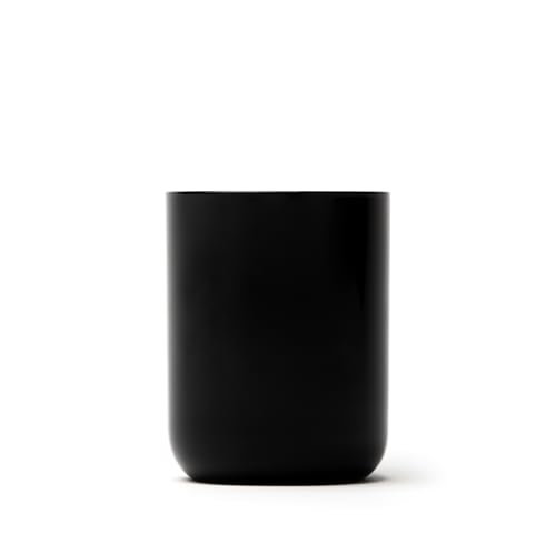 Excelsa Nordic Set mit 6 schwarzen Gläsern, gesprühtes Glas, Fassungsvermögen 350 ml. von Excelsa