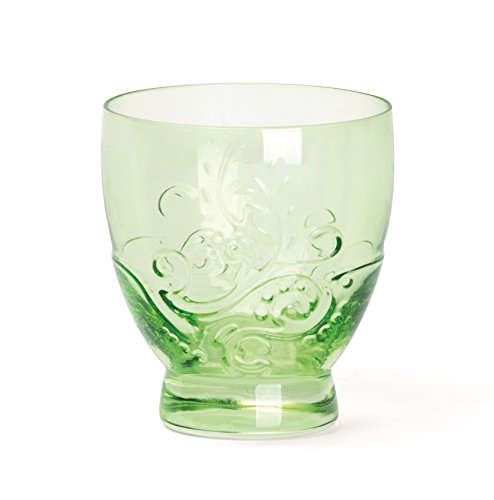 Excelsa Santa Cruz Becher CL 30, Glas, Grün, 8.5 x 8.5 x 9.5 cm von Excelsa
