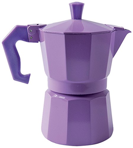 excèlsa Chicco Farbe lila 3 Tassen Kaffeemaschine von Excelsa
