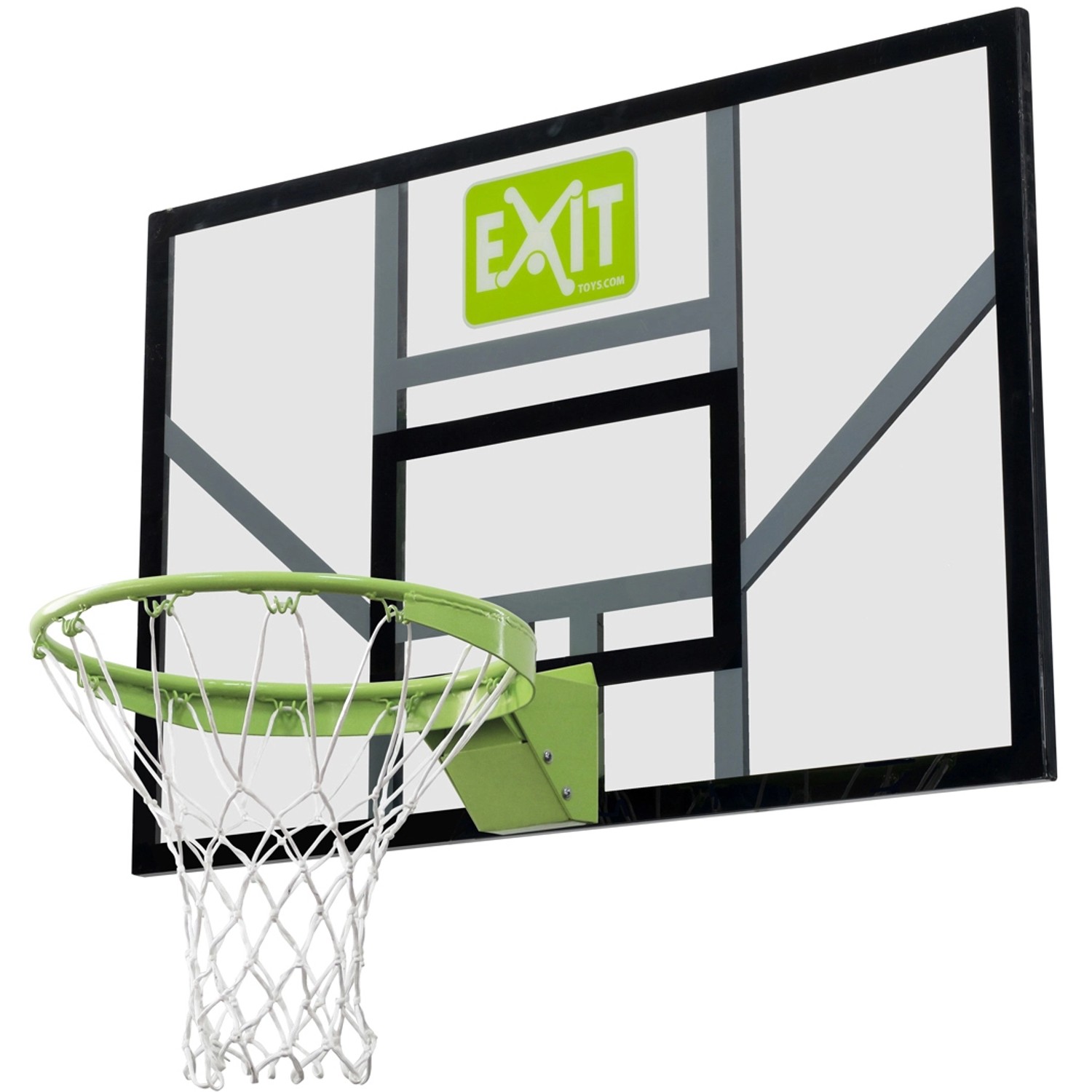 EXIT Galaxy Basketballbrett mit Dunkring und Netz - grün/schwarz von Exit Toys