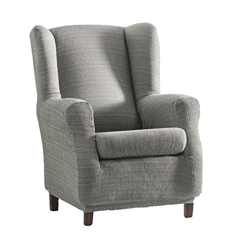 Eysa Aquiles elastisch sofa überwurf ohrensessel farbe 06-grau, Polyester-Baumwolle, 70-90 x 60-80 x 90-110 cm von Eysa