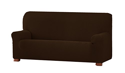 Eysa Cora bielastisch Sofa überwurf 4 sitzer Farbe 07-braun, Polyester-Baumwolle, 36 x 27 x 19 cm von Eysa