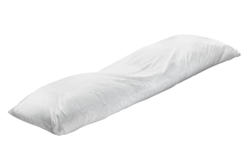 Fabe | Kissen NoiTre, großes Kissen zum Schlafen, Kissen für Bett, Kissenbezug mit Überschlag, weiche und hypoallergene Füllung, 145 x 55 cm von Fabe
