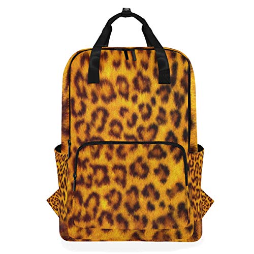 FANTAZIO Rucksack mit Leopardenmuster von FANTAZIO