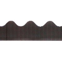 Traufenbelüftungsprofil aus pvc Schwarz, 50 Stück - Schwarz von FASSADENPROFILE