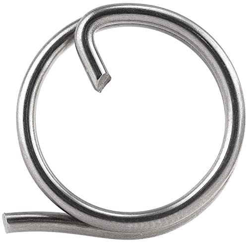 FASTON® Ringsplinte 2x23 mm Edelstahl A4 V4A (10 Stück) Sicherungsringe Ring Splint Steckbolzen Schlüsselringe von FASTON
