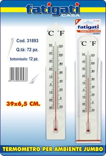 FATIGATI SRL L.BRICO Thermometer Umwelt Jumbo 31893, wie abgebildet von FATIGATI SRL