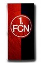 1. FC Nürnberg FCN Hissfahne Fahne 120cm x 250cm rot-schwarz von FBS