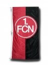 1. FC Nürnberg FCN Hissfahne Fahne 75cm x 150cm rot-schwarz von FBS