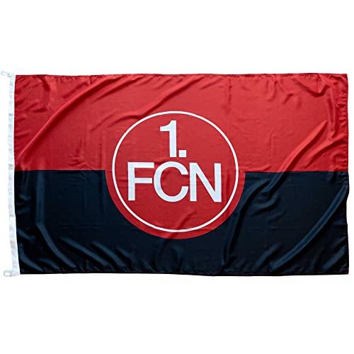1. FC Nürnberg FCN Hissfahne Fahne 150cm x 100m rot-schwarz von FBS
