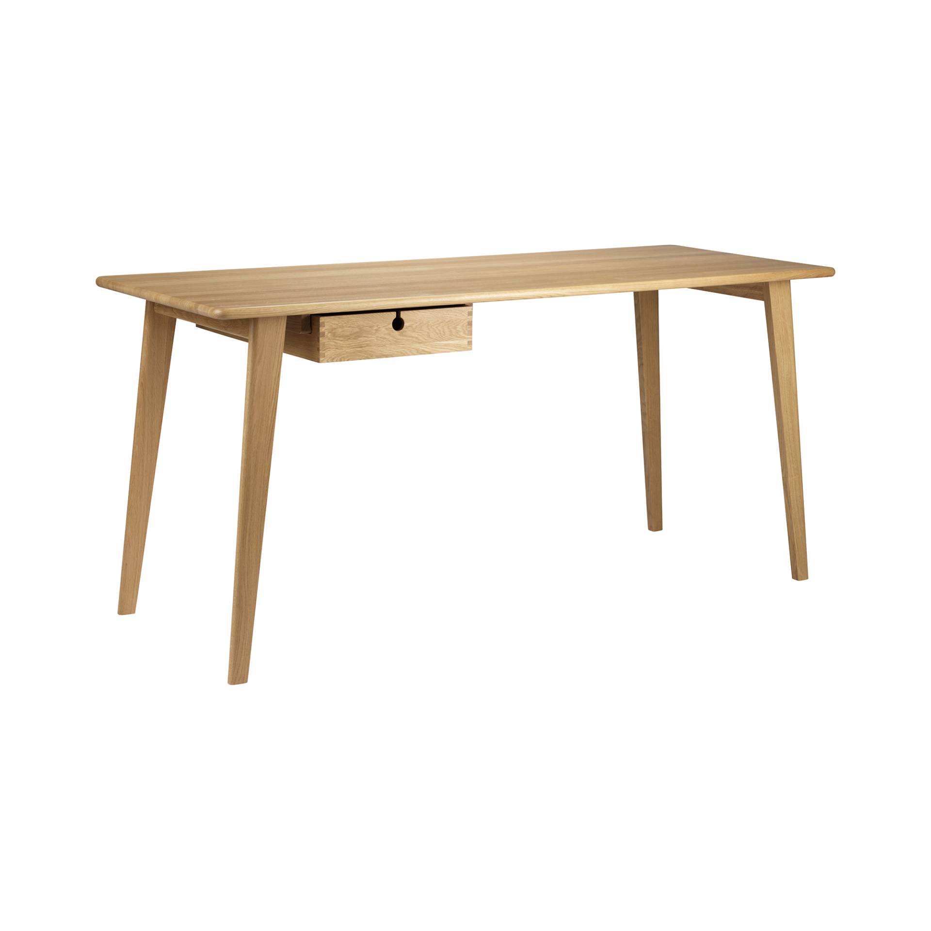 FDB Møbler - C67 Schreibtisch 156x60cm - natur/lackiert/LxBxH 156x60x73cm/Maximale Traglast 130kg von FDB Møbler