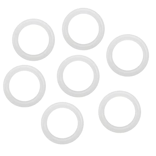 FEEIMOL Gummi O-Ring Dichtungsdichtung Scheibe Dichtungs Klar Silikon Unterlegscheiben 9x1mm (100 Stück) von FEEIMOL