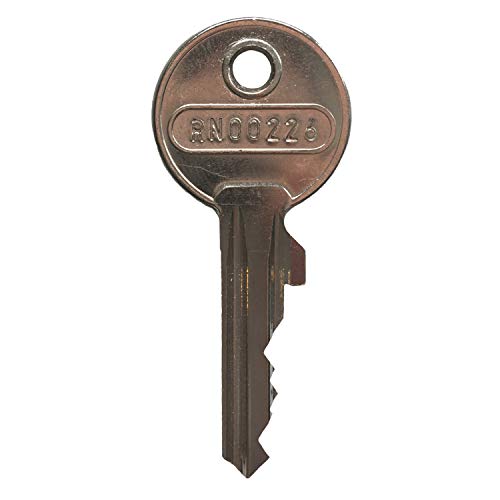 ABUS Schlüssel Ersatzschlüssel RN00001 bis RN00500 - für Zusatzschlösser, Fenstergriffe, Vorhangschlösser, etc. von ABUS - Nachschlüssel, Zusatzschlüssel nach Nummer/Code - Schließung RN00360 von FELGNER
