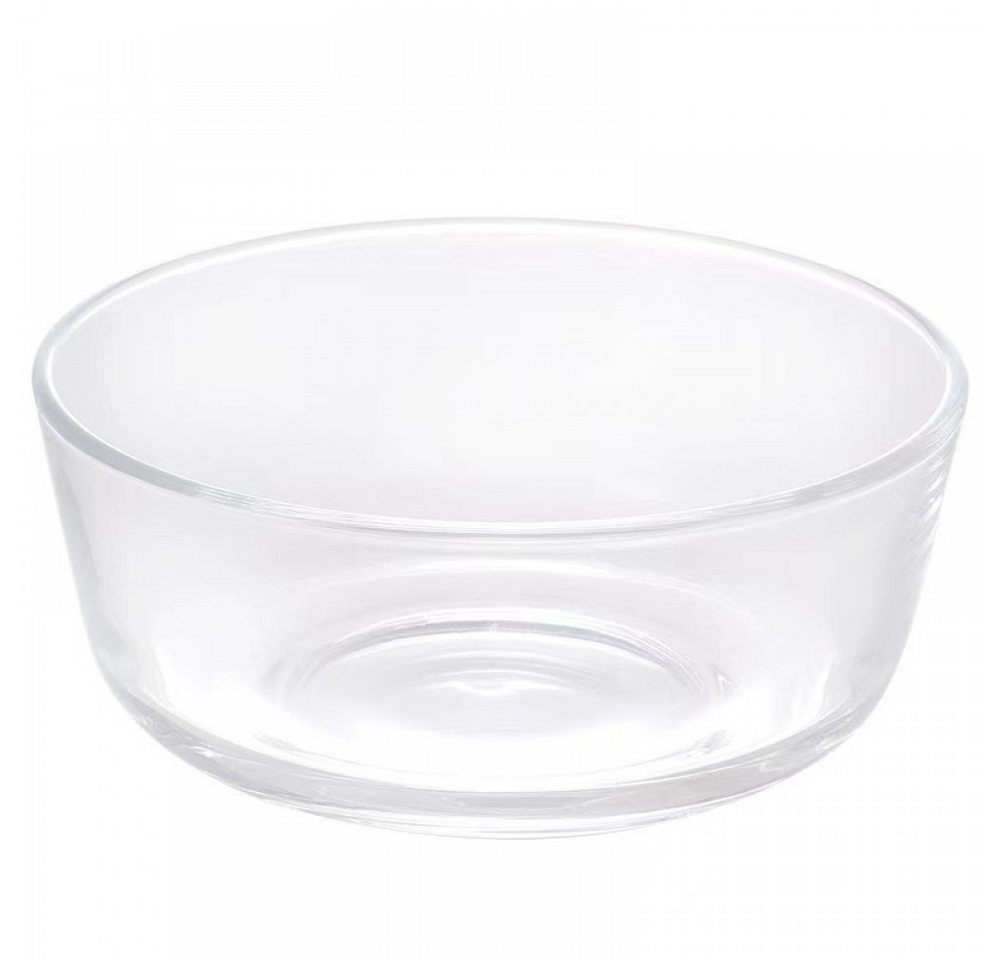FELIXLEO Gläser-Set Glas Rührschüssel mit Deckel 1er-Set Rund Salatschüsseln für die Küche von FELIXLEO