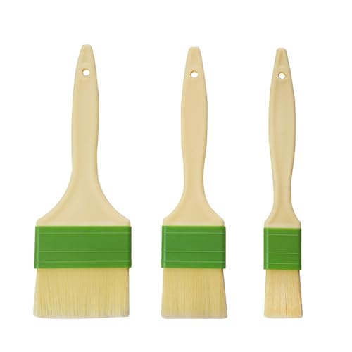 Pack Professionelles Backpinsel Set Backpinsel Backutensilien Backzubehör PP Material Geschenk Für Kochliebhaber Pinsel Mit Rutschfestem von FENOHREFE