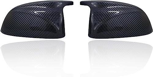 Auto Spiegelgehäuse,für BMW X6 G06 2018 2019 2020 2021 2022,Auto Links Rechts Seite Rück Spiegel Abdeckung schmücken Innere Zubehör,E-Carbon Fiber Pattern von FENVY