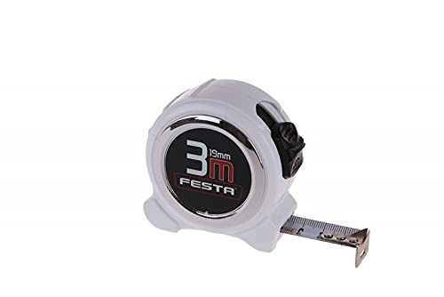 FESTA - Maßband 3m x 19mm Weiß von FESTA