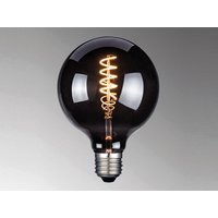 E27 Filament LED Globe Ø12,5cm Deko Glühlampe Rauchfarben 4 Watt, 60 Lumen von FHL EASY