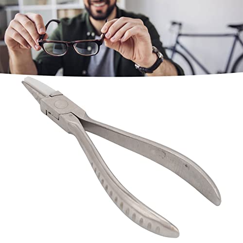 Brillenbiege-Einstellzange aus Edelstahl mit Gewelltem Griff Brillenreparaturzange(Glasrahmen anpassen) von FILFEEL