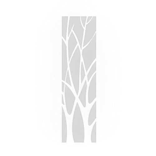 FIOERDTUIE Spiegel Wandaufkleber, Poster, Spiegel, wasserdichter Aufkleber, Hintergrund, Silber, 135 x 37 cm von FIOERDTUIE