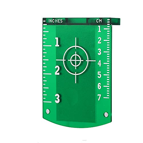 Firecore Zieltafe Laser, Lasertarget mit Reflektoren für Grünem Kreuzlinienlaser, Laser Entfernungsmesser- FLT20G von FIRECORE