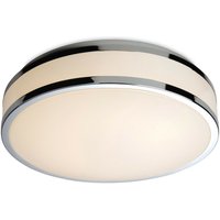 Firstlight Atlantis - led Round Flush Badezimmer Deckenleuchte Weiß Diffusor, Chromleiste IP44 von FIRSTLIGHT PRODUCTS