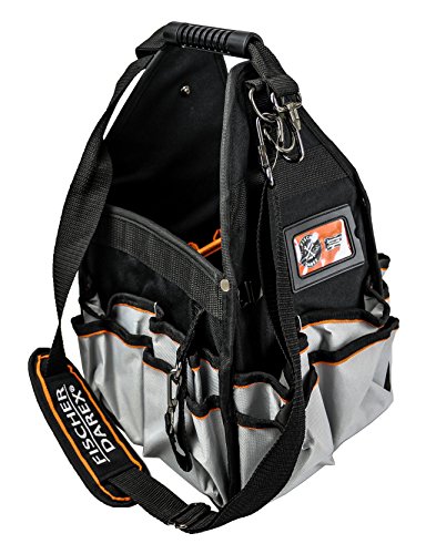 Fischer DAREX 810301 Tasche Nageltasche und Werkzeugtasche Nylon, schwarz von FISCHER DAREX